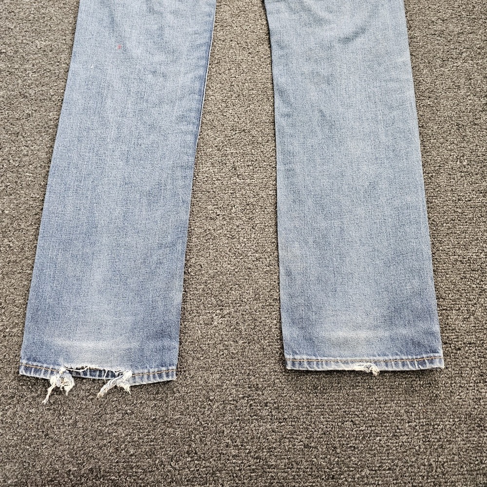True Religion Jeans Women's 28 Slim Straight Rhinestone Embellished Back Pockets - Picture 8 of 13